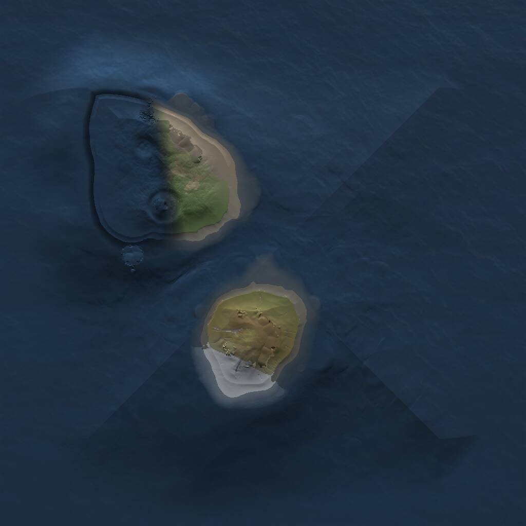 Rust Map: Procedural Map, Size: 1000, Seed: 30191559, 1 Monuments