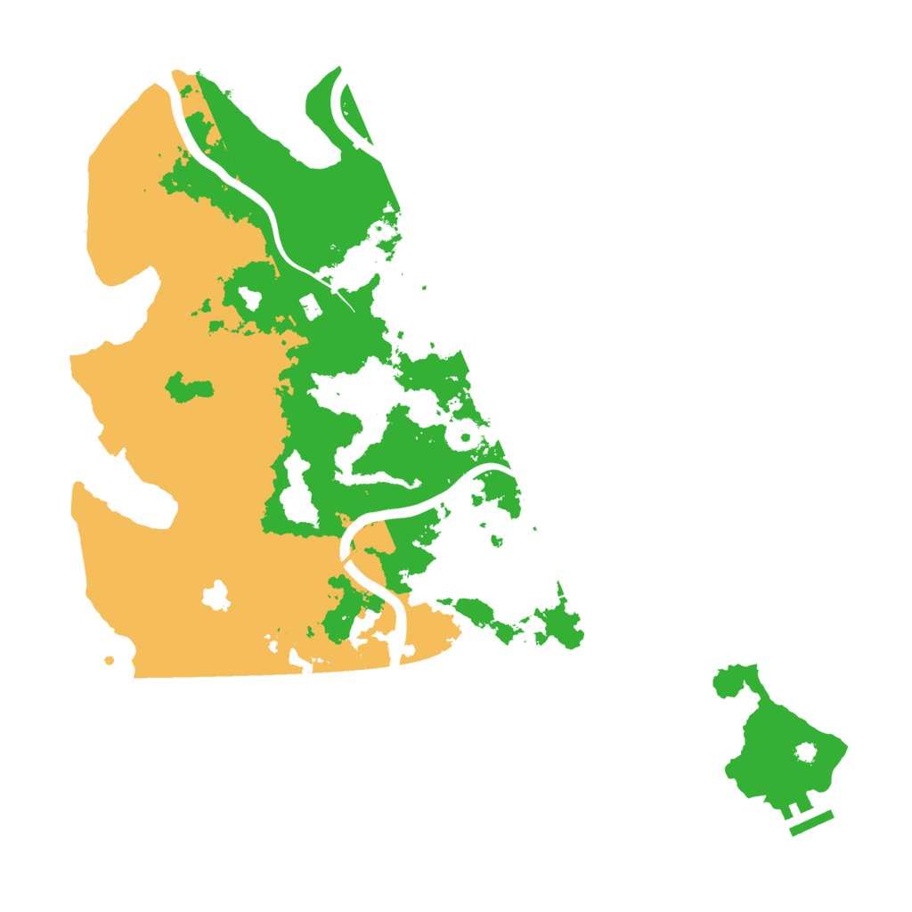 Biome Rust Map: Procedural Map, Size: 4000, Seed: 674923796