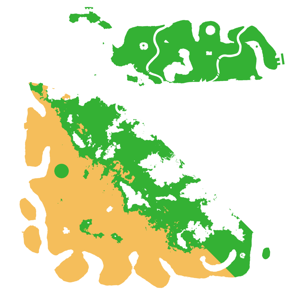 Biome Rust Map: Procedural Map, Size: 5500, Seed: 1544192421