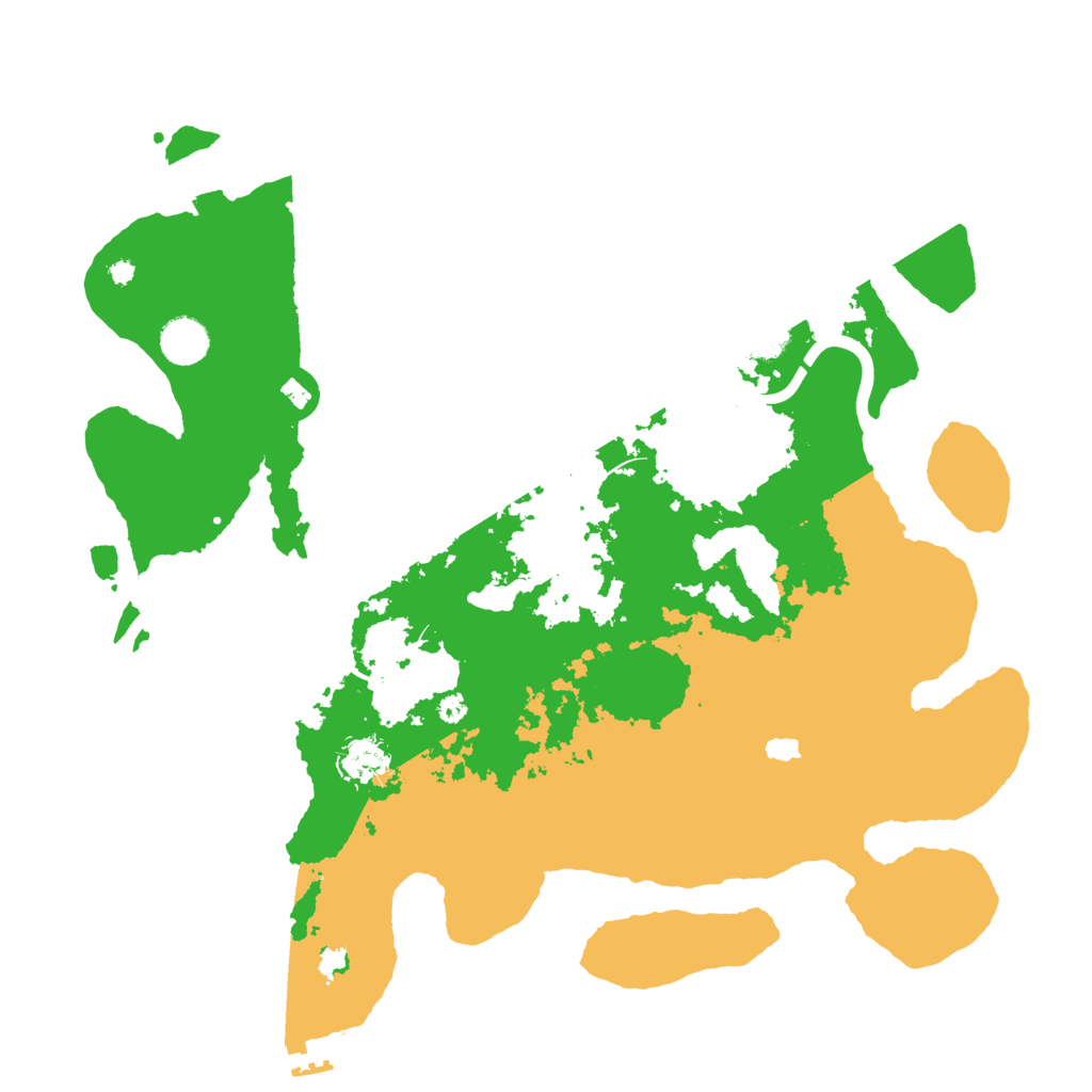 Biome Rust Map: Procedural Map, Size: 4000, Seed: 1166051386