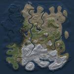 Thumbnail Rust Map: Procedural Map, Size: 4250, Seed: 1145144148, 14 Monuments