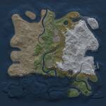 Thumbnail Rust Map: Procedural Map, Size: 3700, Seed: 1551924718, 13 Monuments