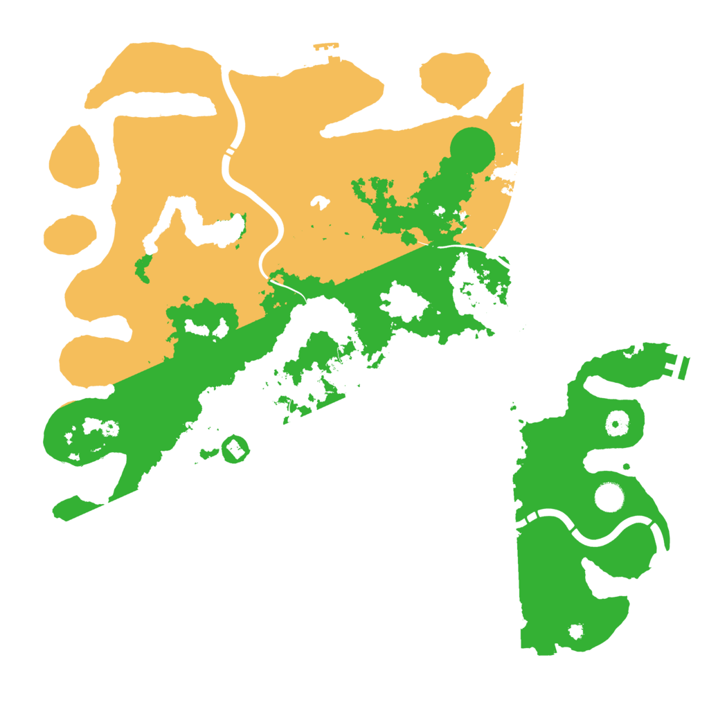 Biome Rust Map: Procedural Map, Size: 4250, Seed: 482535959