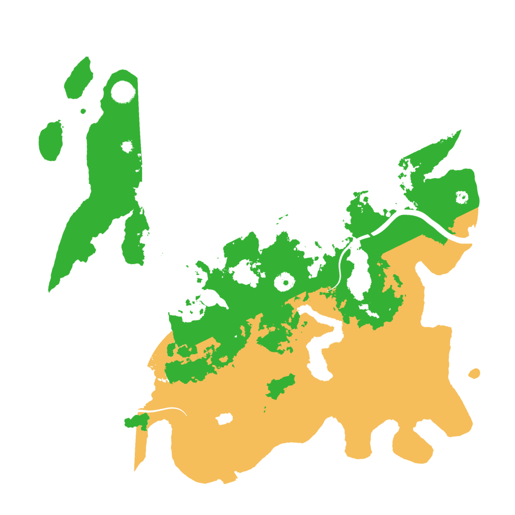 Biome Rust Map: Procedural Map, Size: 4000, Seed: 1181019109