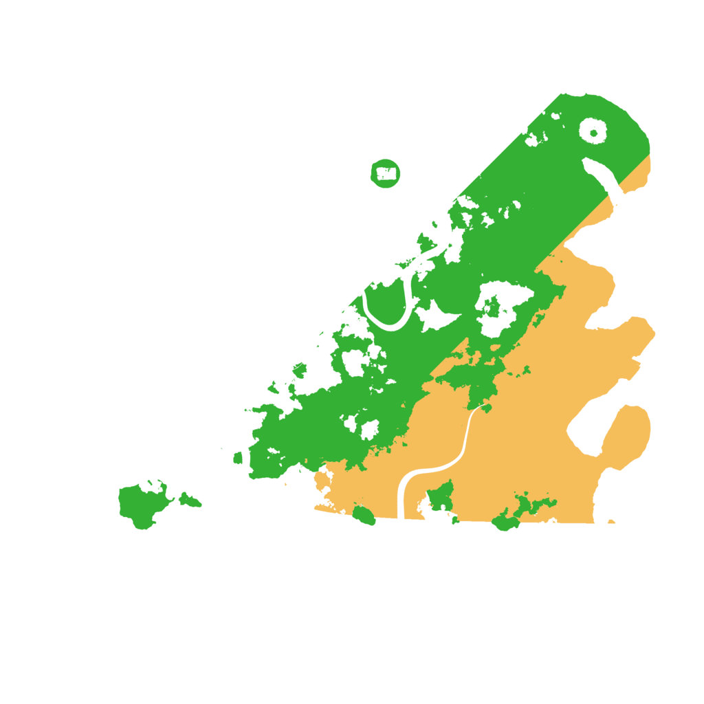 Biome Rust Map: Procedural Map, Size: 3900, Seed: 838153742