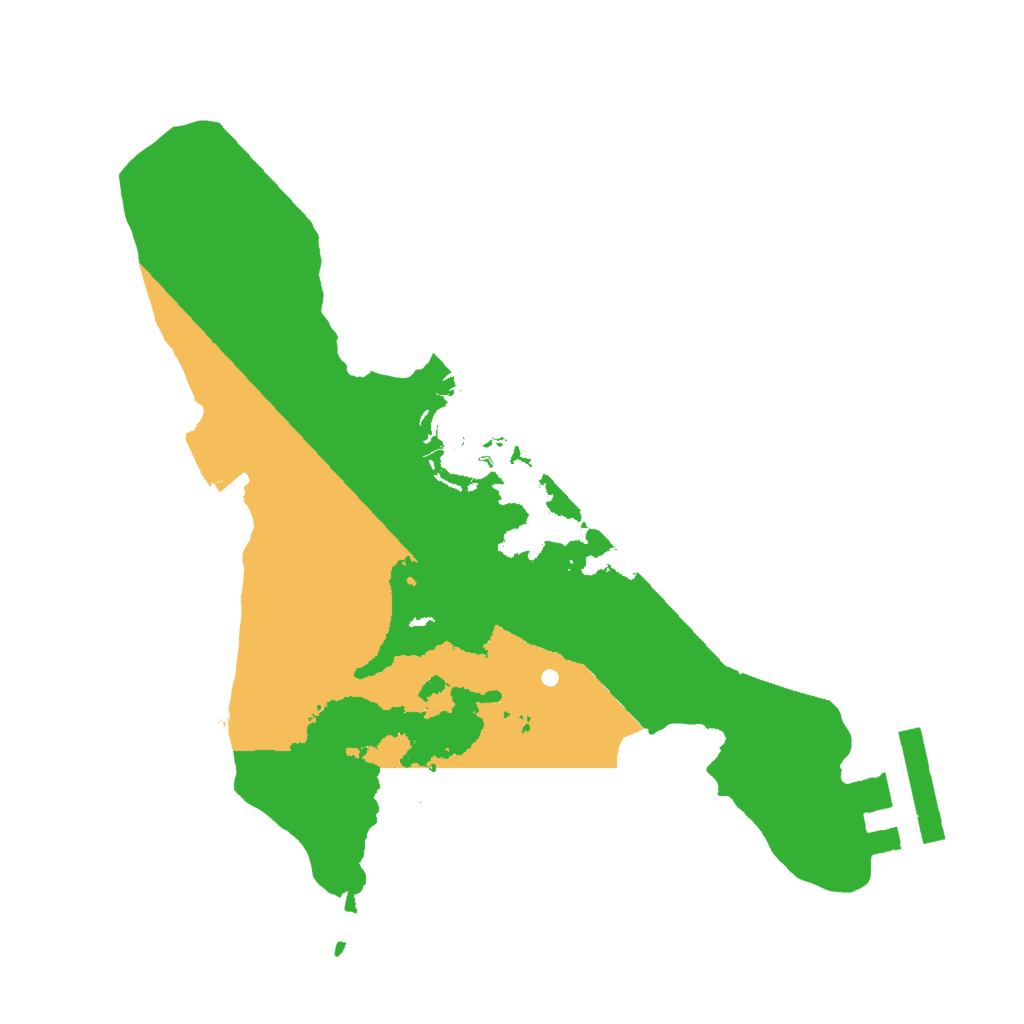 Biome Rust Map: Procedural Map, Size: 1800, Seed: 1353528607