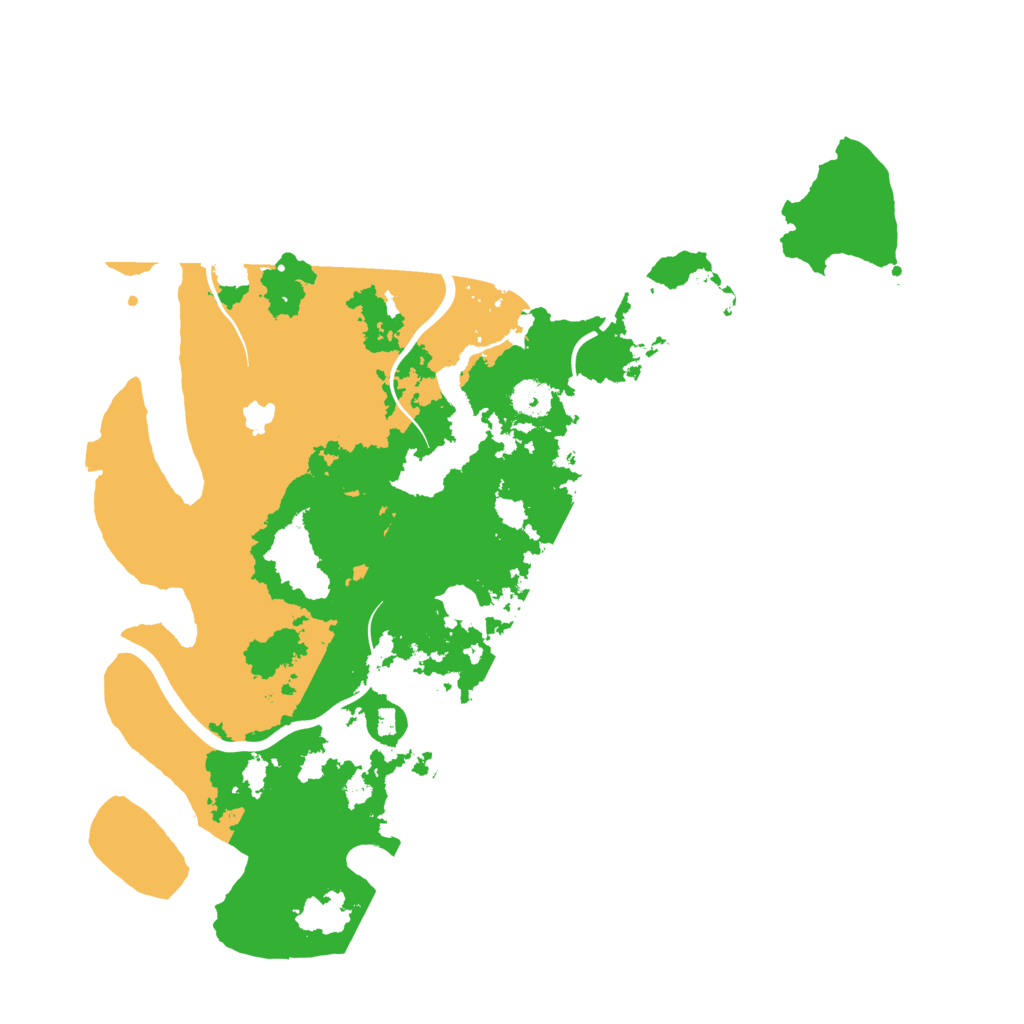 Biome Rust Map: Procedural Map, Size: 4000, Seed: 82327818