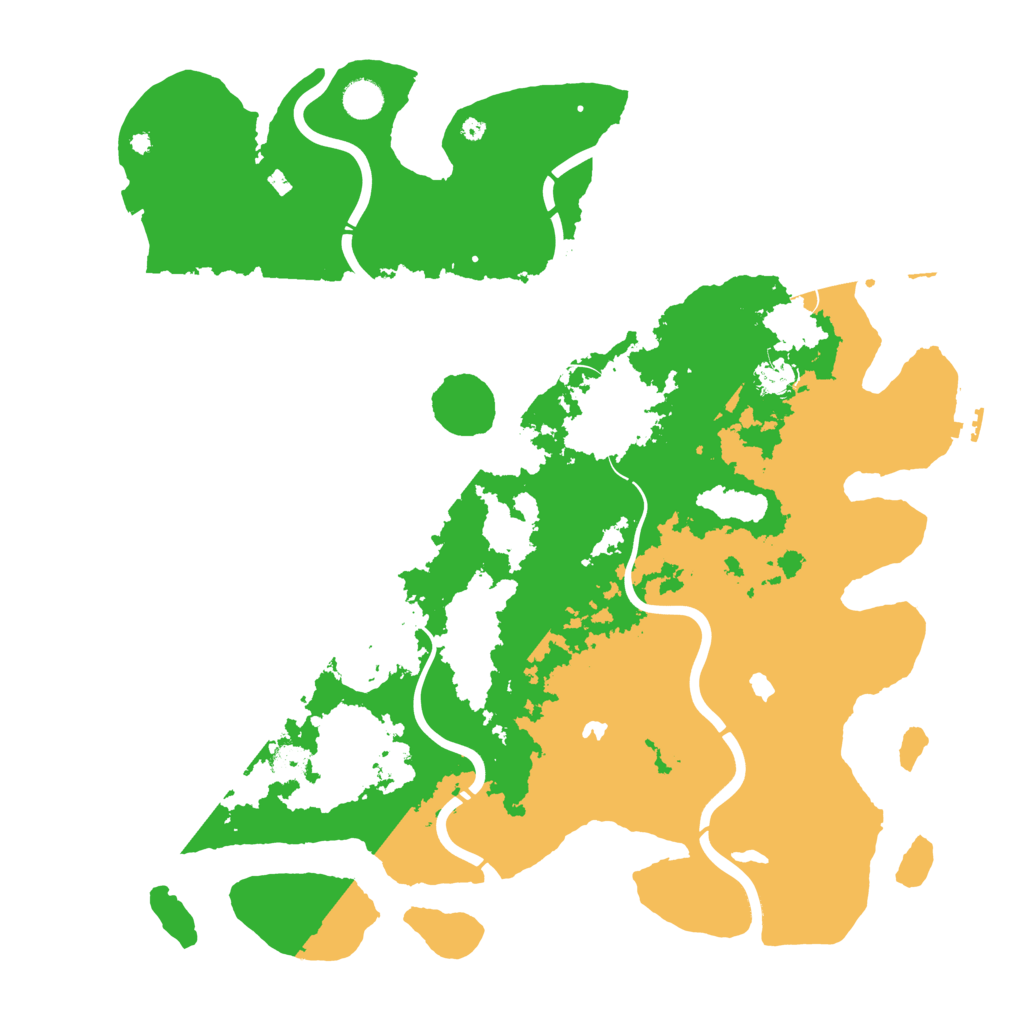 Biome Rust Map: Procedural Map, Size: 4500, Seed: 379182363