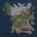Thumbnail Rust Map: Procedural Map, Size: 3900, Seed: 1413382496, 14 Monuments