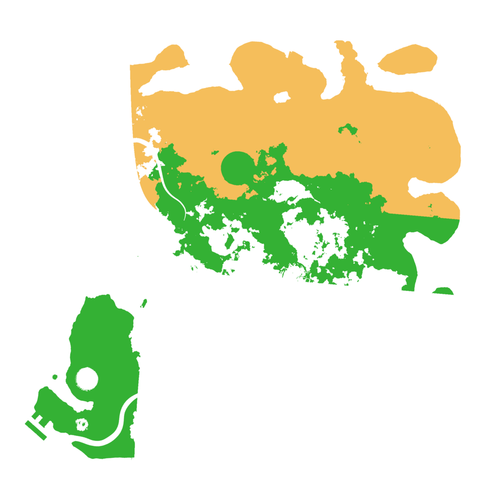 Biome Rust Map: Procedural Map, Size: 4000, Seed: 114820685