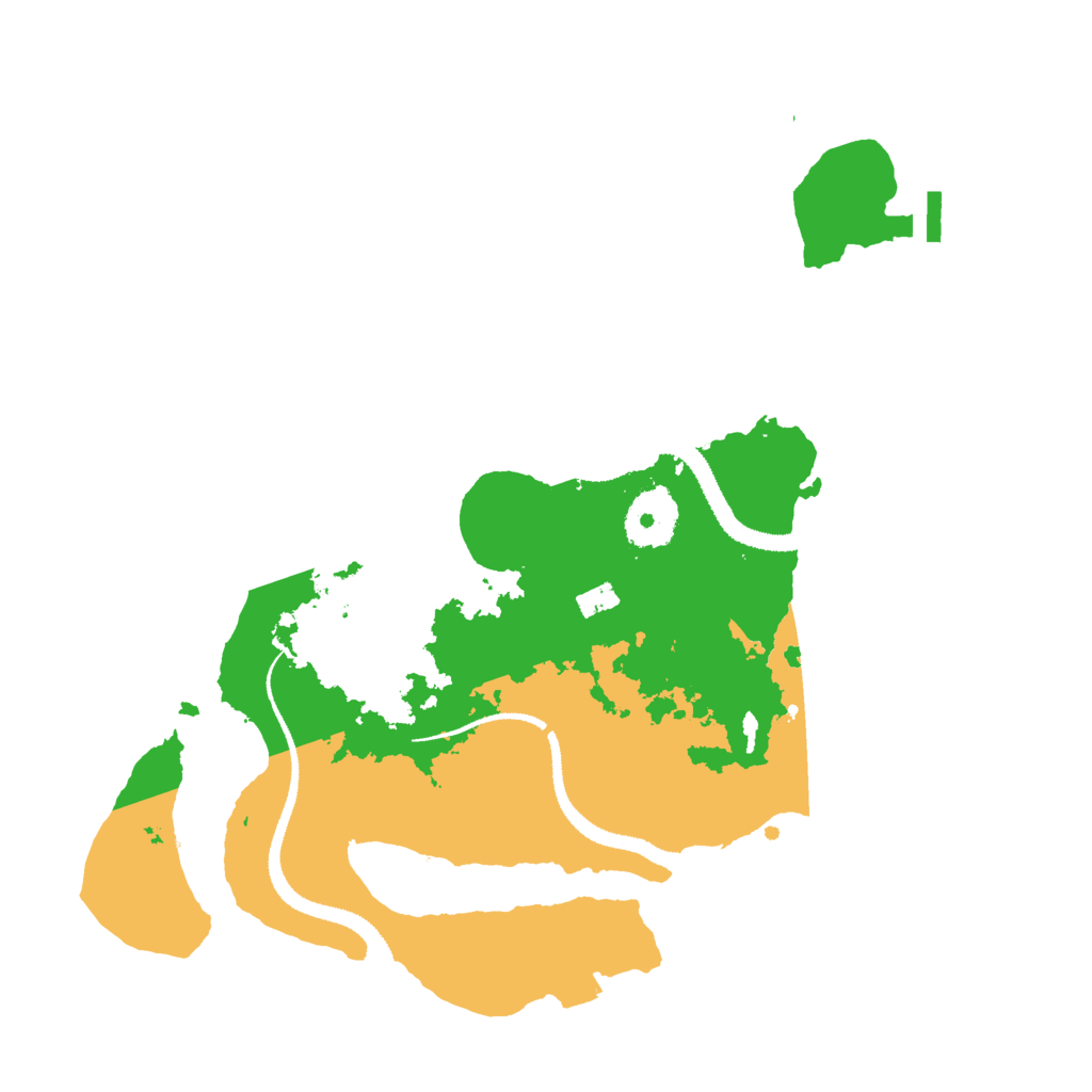 Biome Rust Map: Procedural Map, Size: 3000, Seed: 10785