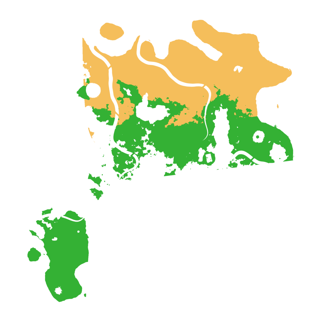 Biome Rust Map: Procedural Map, Size: 4050, Seed: 1537336788