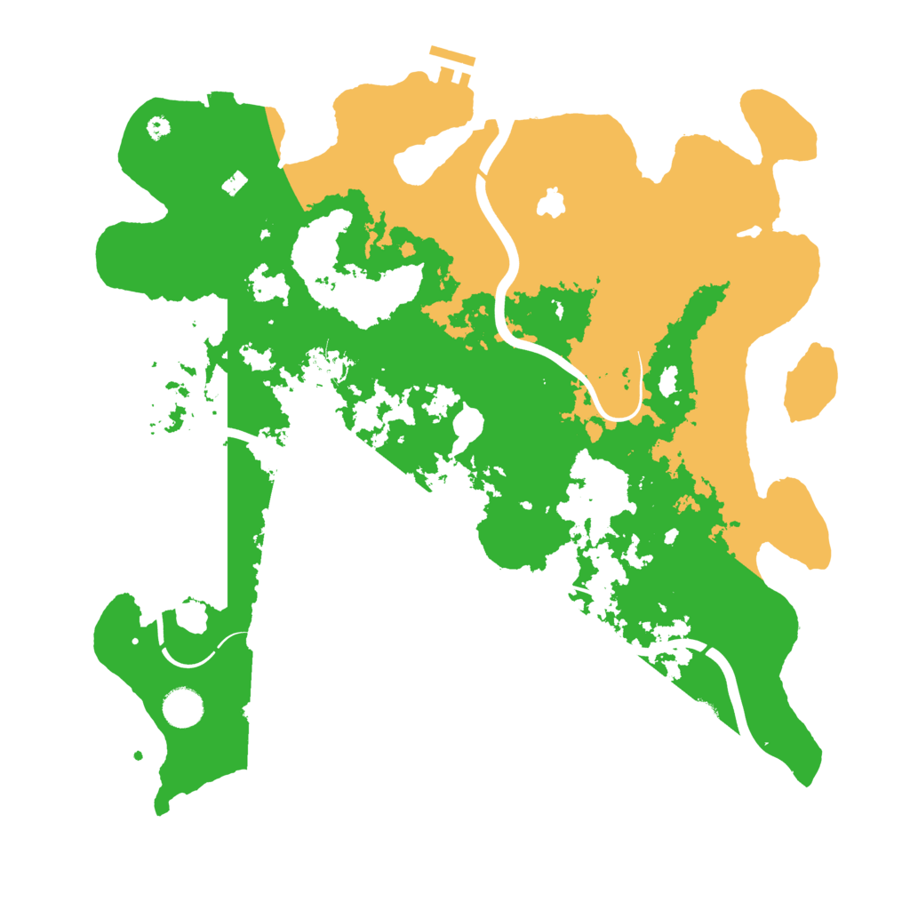 Biome Rust Map: Procedural Map, Size: 4000, Seed: 1190600992