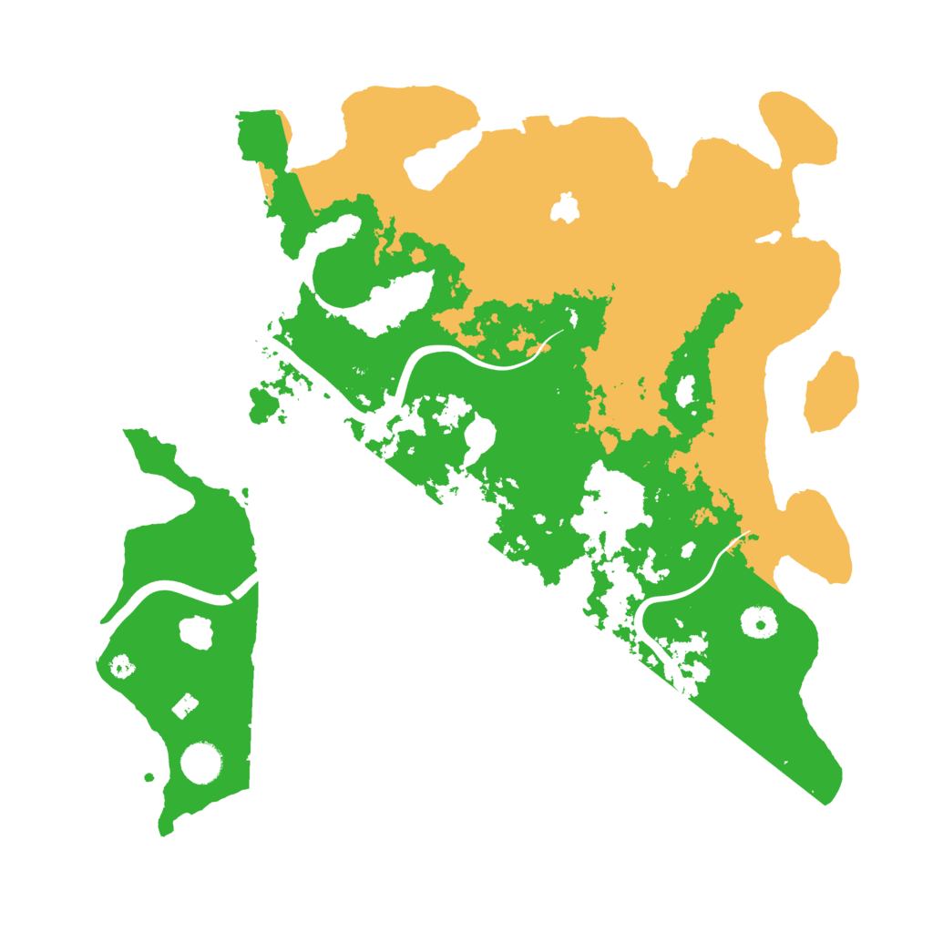 Biome Rust Map: Procedural Map, Size: 4000, Seed: 1190600992