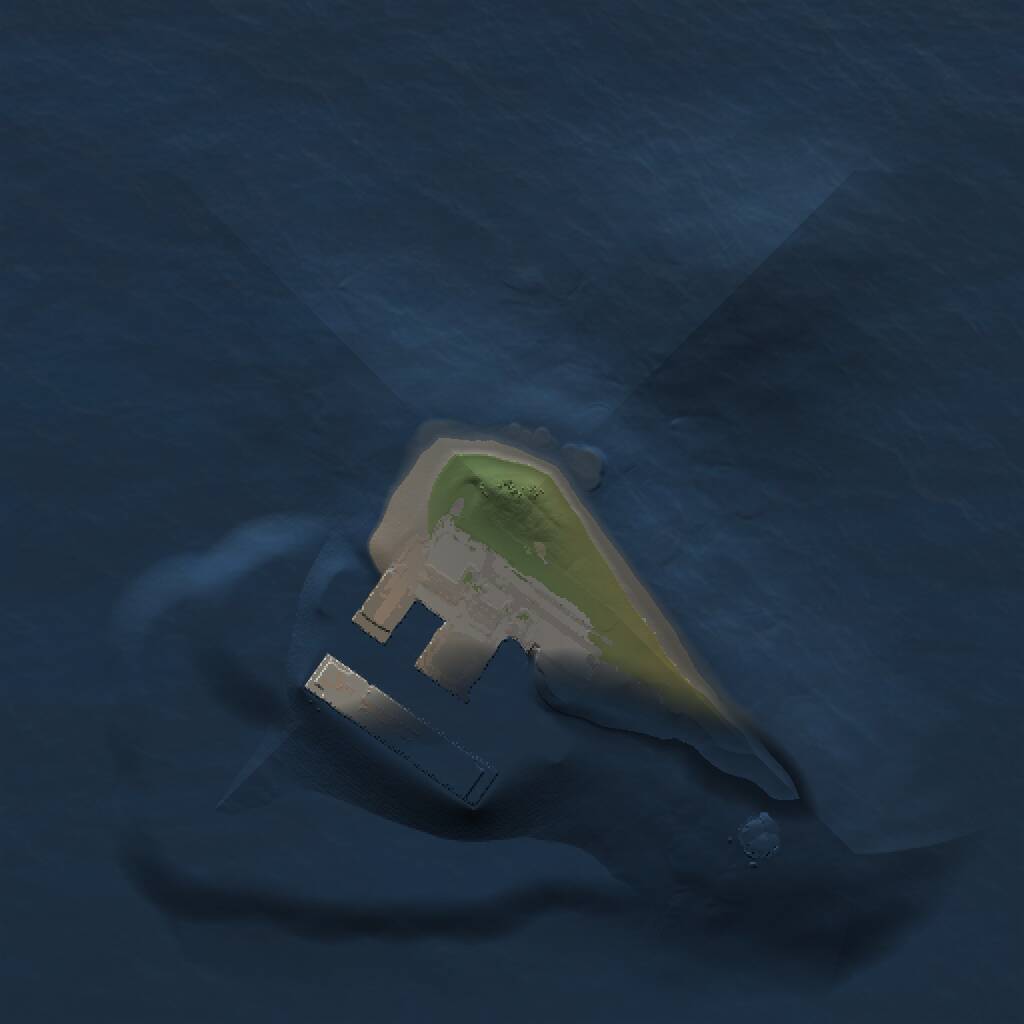 Rust Map: Procedural Map, Size: 1000, Seed: 766119896, 2 Monuments