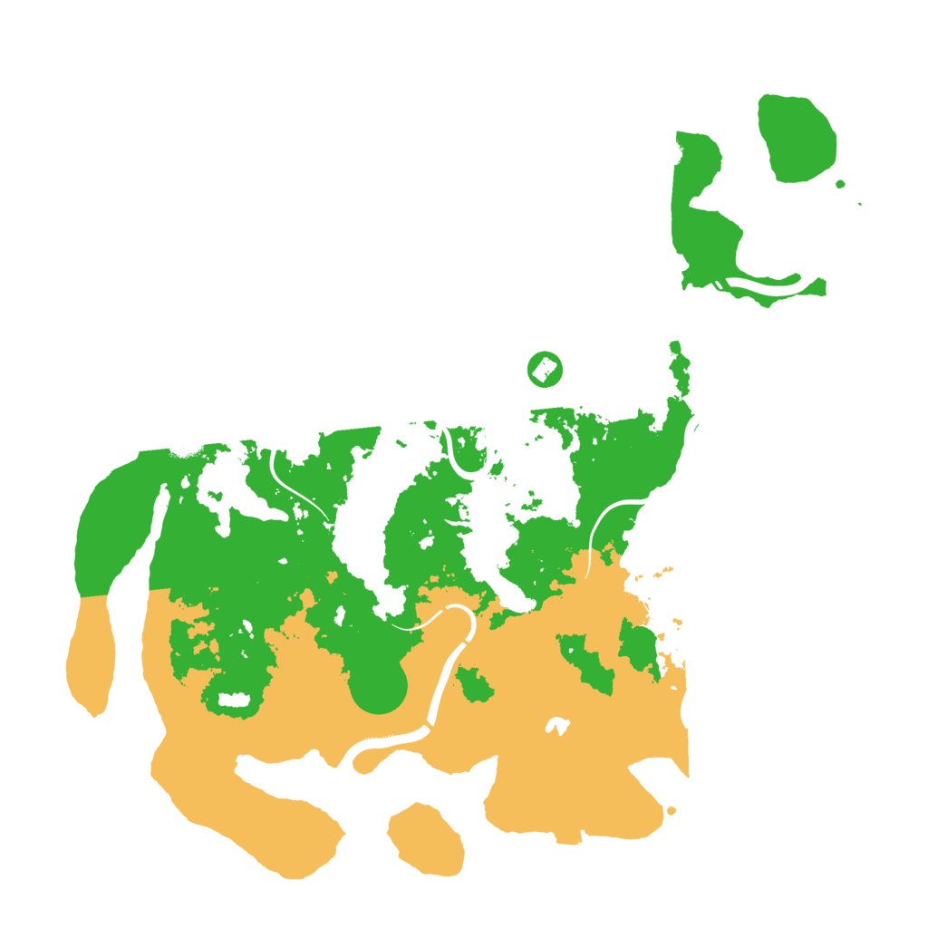 Biome Rust Map: Procedural Map, Size: 4250, Seed: 26055