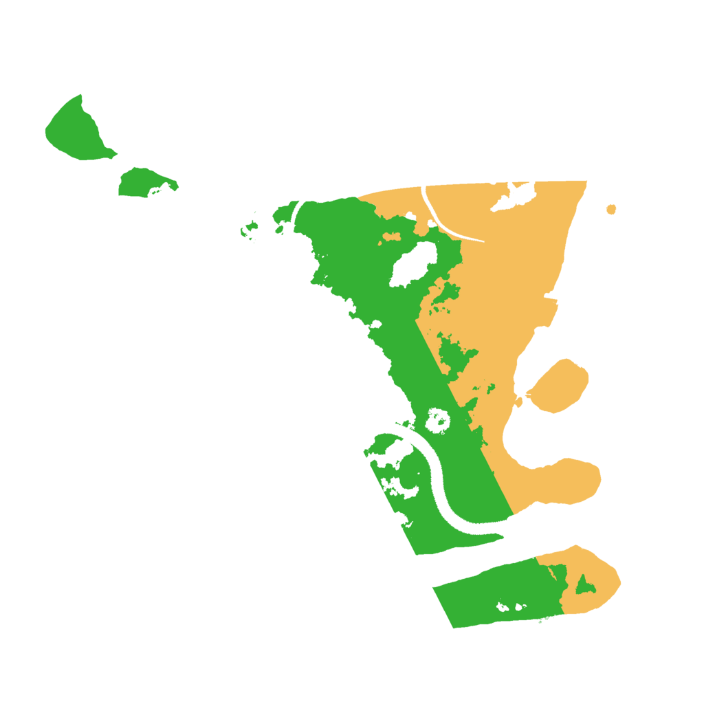 Biome Rust Map: Procedural Map, Size: 2850, Seed: 1638068751
