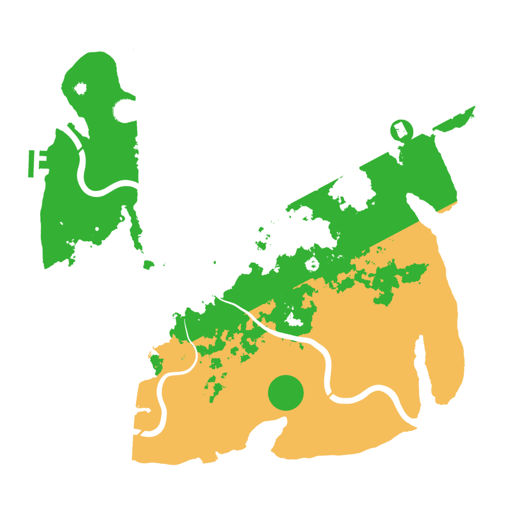 Biome Rust Map: Procedural Map, Size: 3750, Seed: 1614309212