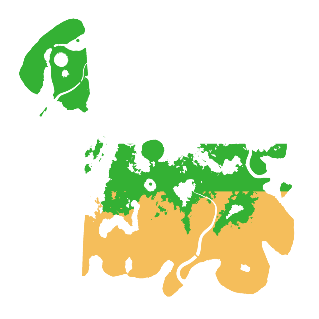Biome Rust Map: Procedural Map, Size: 4000, Seed: 524505152