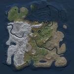 Thumbnail Rust Map: Procedural Map, Size: 3750, Seed: 243159407, 14 Monuments