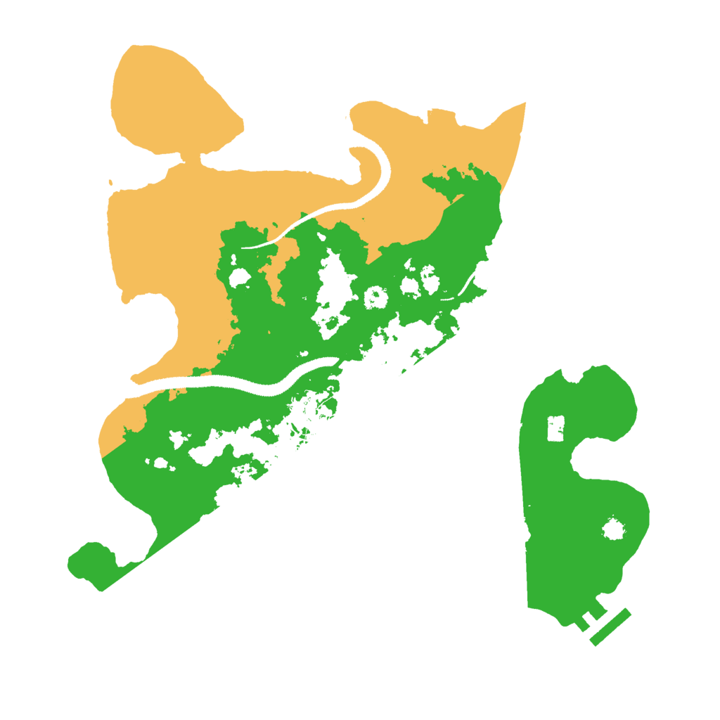 Biome Rust Map: Procedural Map, Size: 3000, Seed: 1703212203
