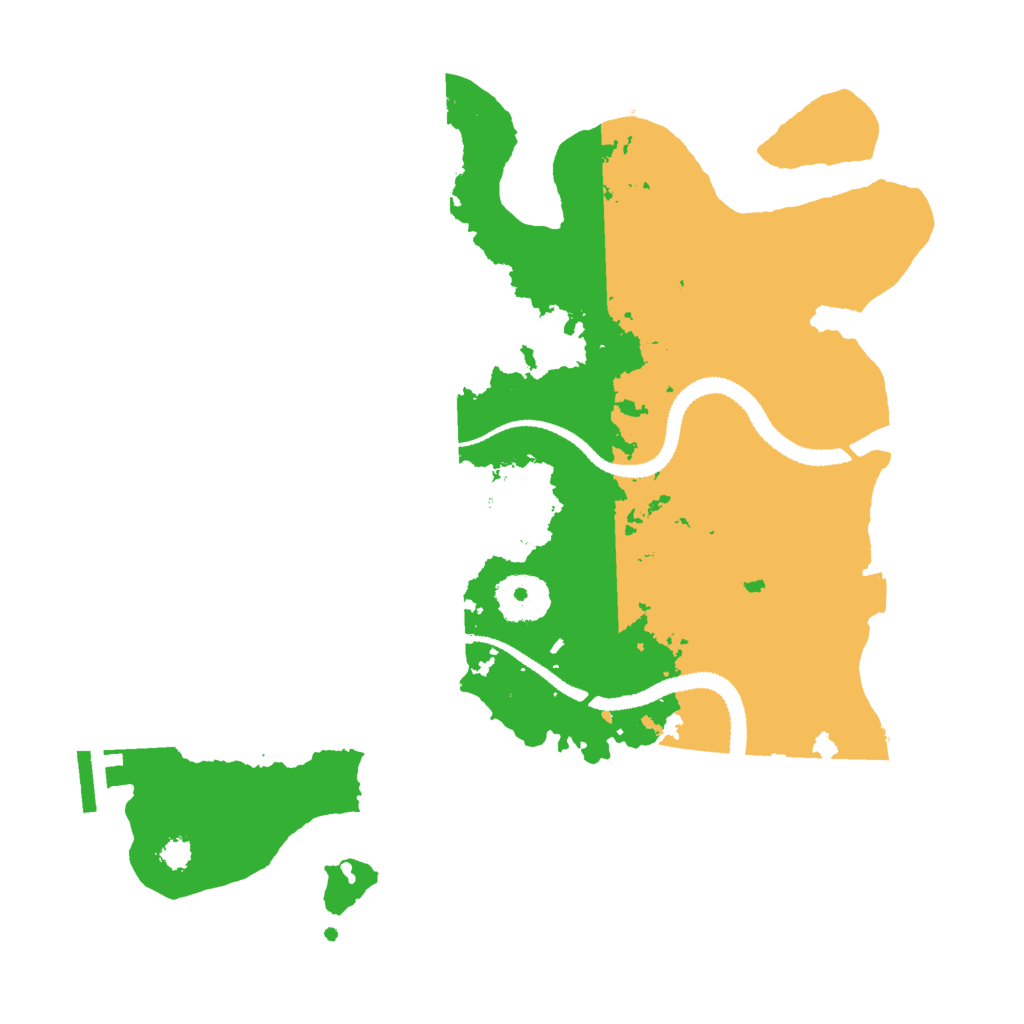 Biome Rust Map: Procedural Map, Size: 3000, Seed: 1894110956
