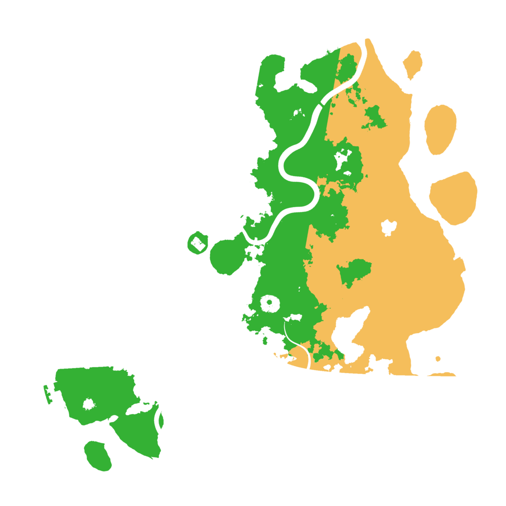 Biome Rust Map: Procedural Map, Size: 4000, Seed: 392515436