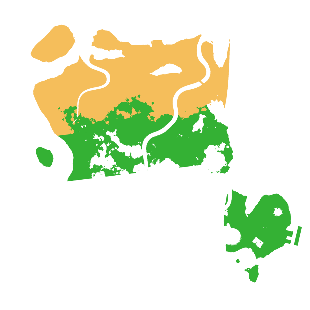 Biome Rust Map: Procedural Map, Size: 3250, Seed: 94902750