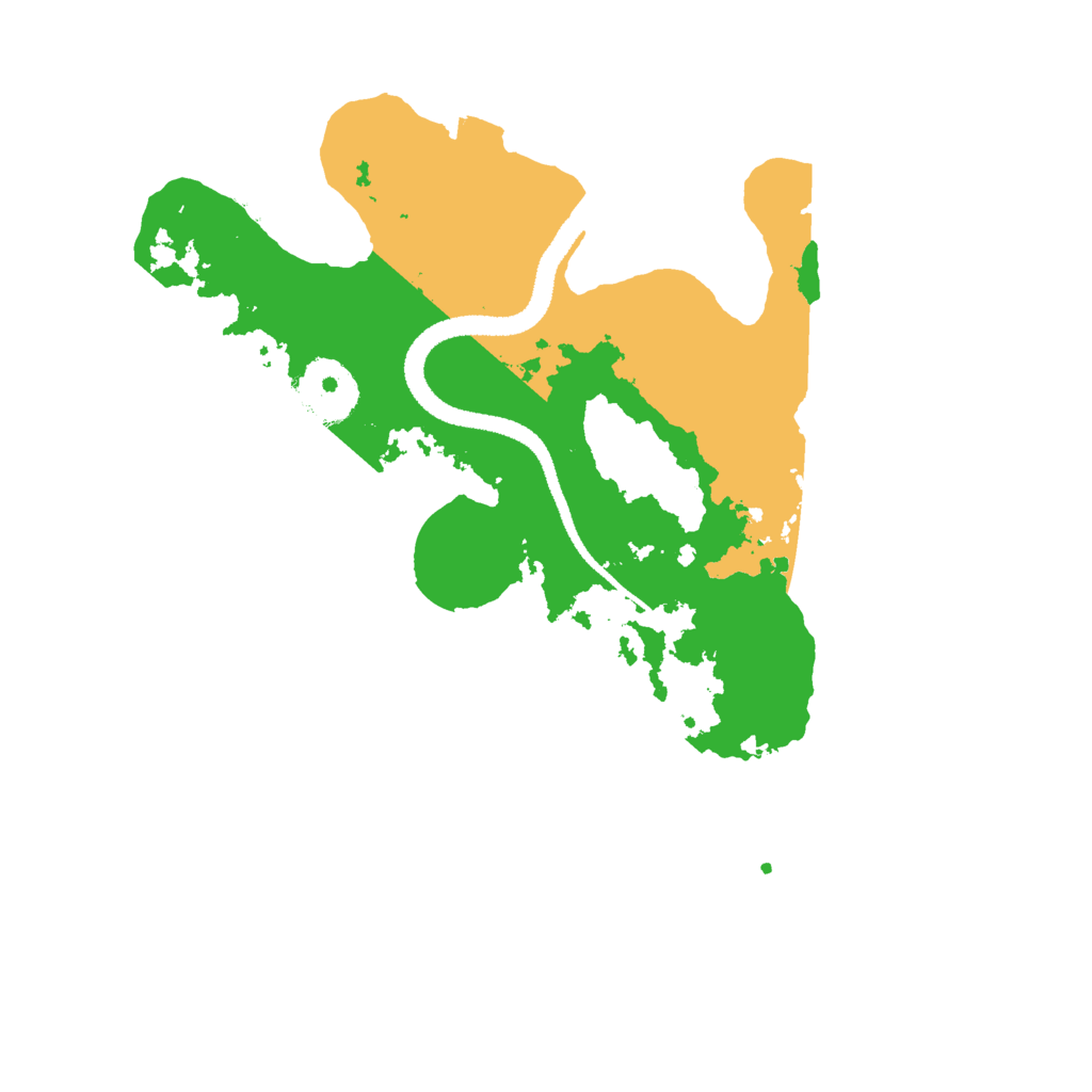 Biome Rust Map: Procedural Map, Size: 2750, Seed: 5150