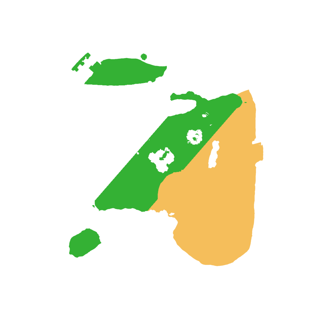 Biome Rust Map: Procedural Map, Size: 2000, Seed: 400766452