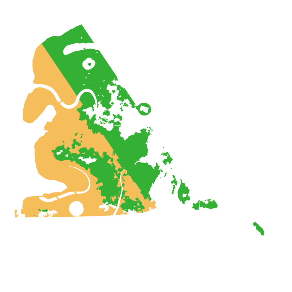 Biome Rust Map: Procedural Map, Size: 3700, Seed: 185990150
