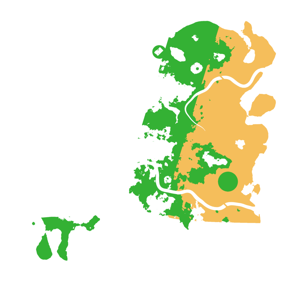Biome Rust Map: Procedural Map, Size: 4000, Seed: 380010386