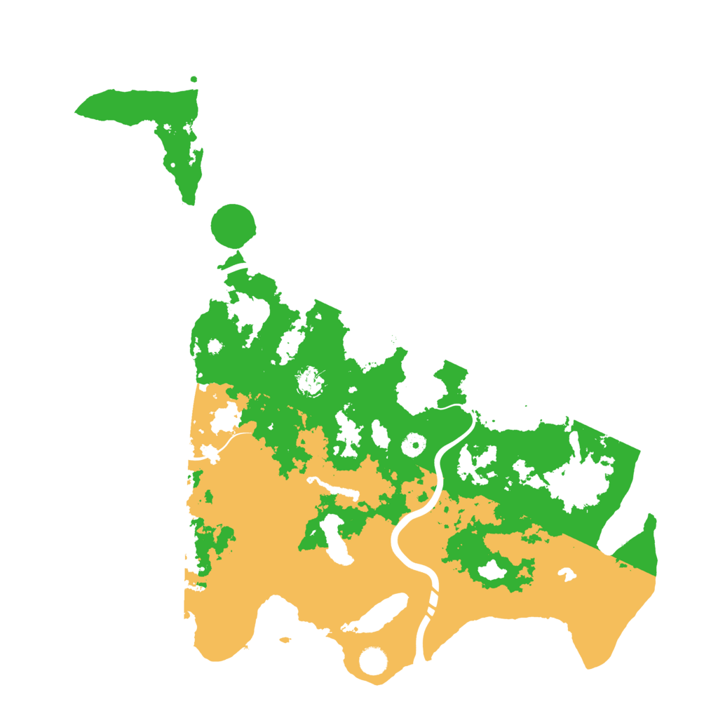 Biome Rust Map: Procedural Map, Size: 4500, Seed: 920093378