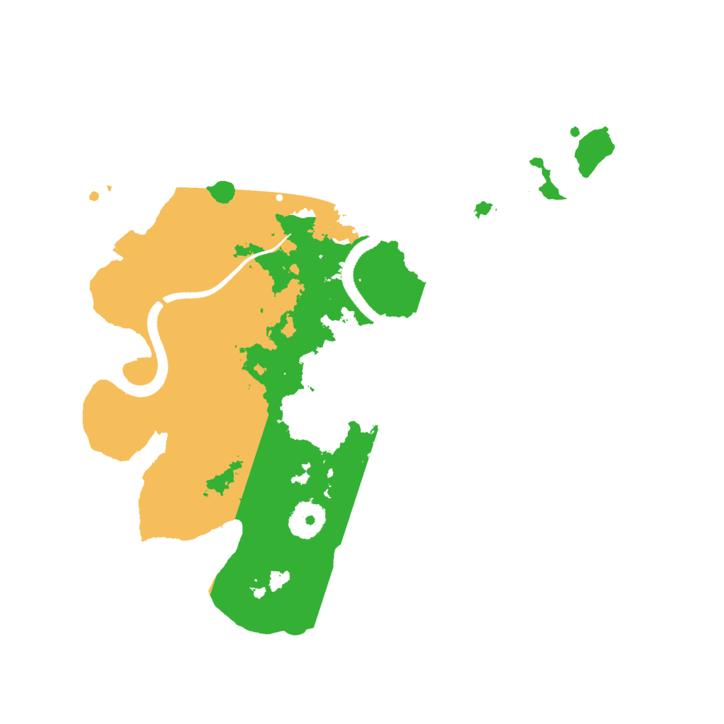 Biome Rust Map: Procedural Map, Size: 3000, Seed: 1944210349
