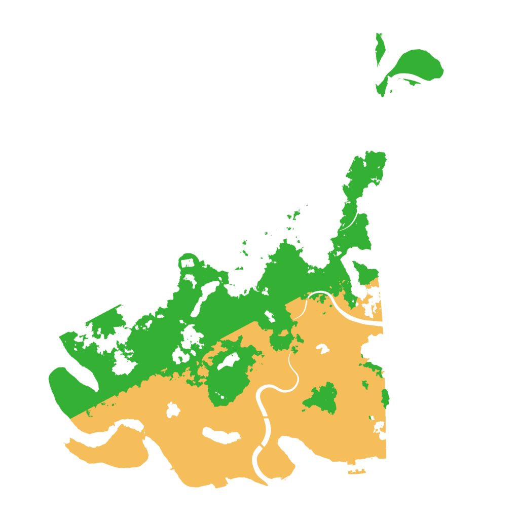 Biome Rust Map: Procedural Map, Size: 4500, Seed: 891649037