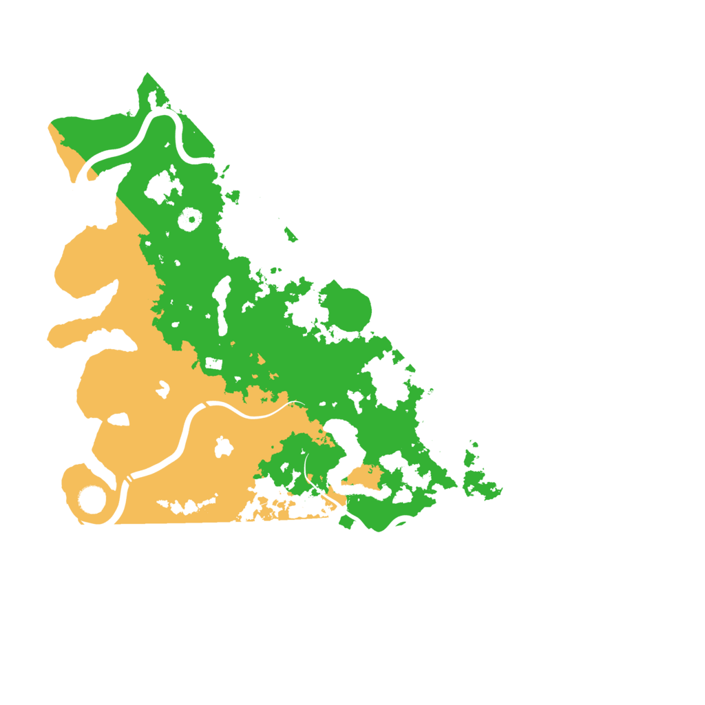 Biome Rust Map: Procedural Map, Size: 4500, Seed: 473157618