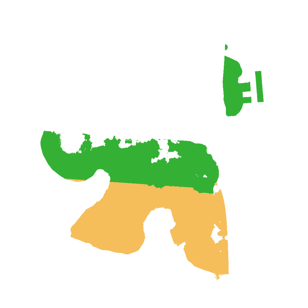 Biome Rust Map: Procedural Map, Size: 2000, Seed: 1691981624