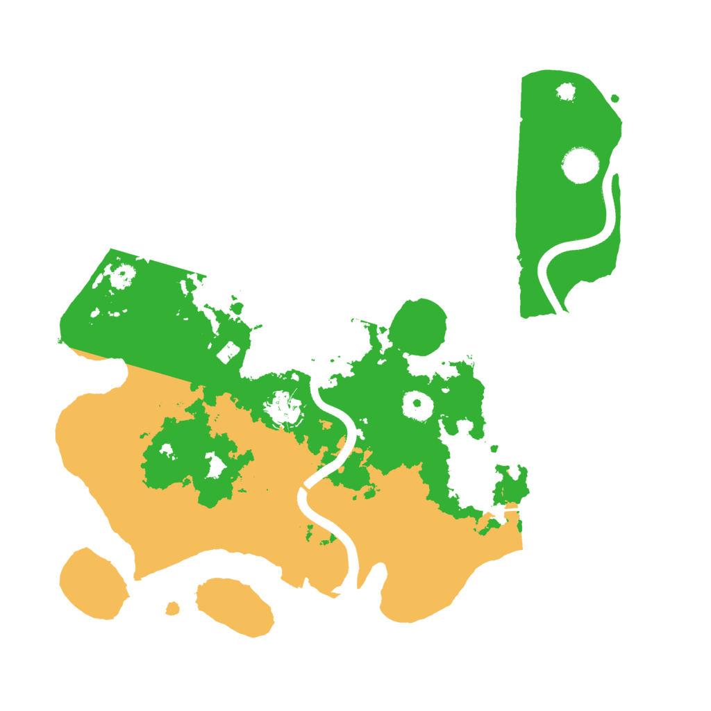 Biome Rust Map: Procedural Map, Size: 3500, Seed: 765801522