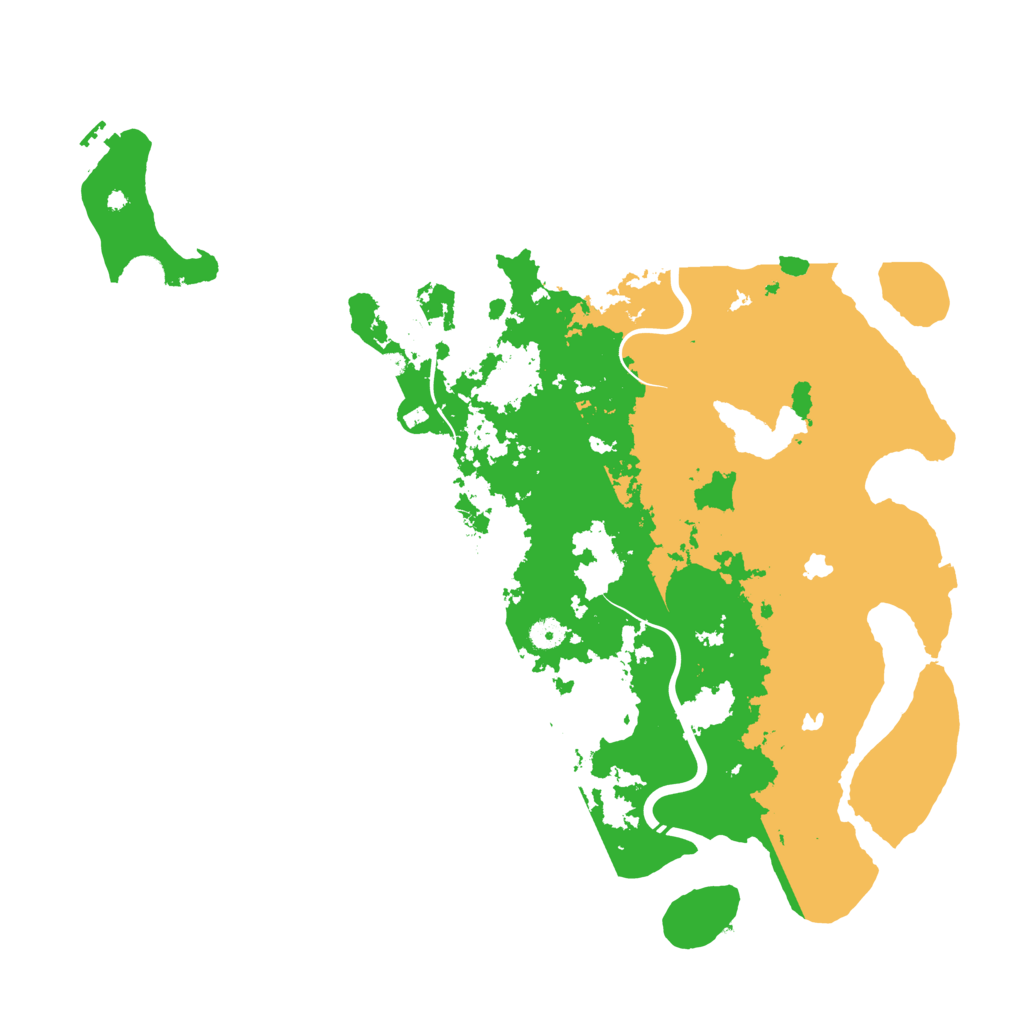 Biome Rust Map: Procedural Map, Size: 4750, Seed: 245892447