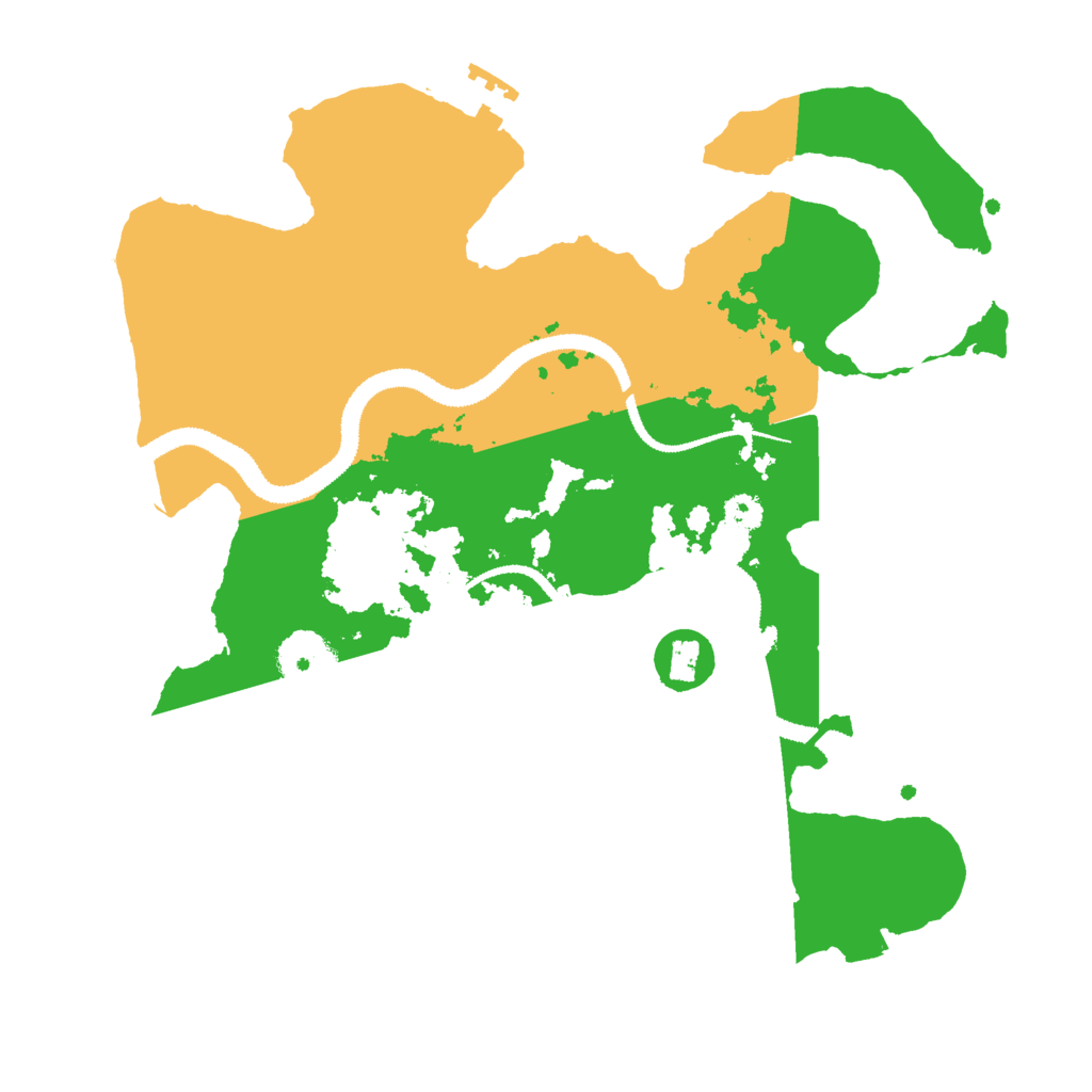 Biome Rust Map: Procedural Map, Size: 2900, Seed: 8471265