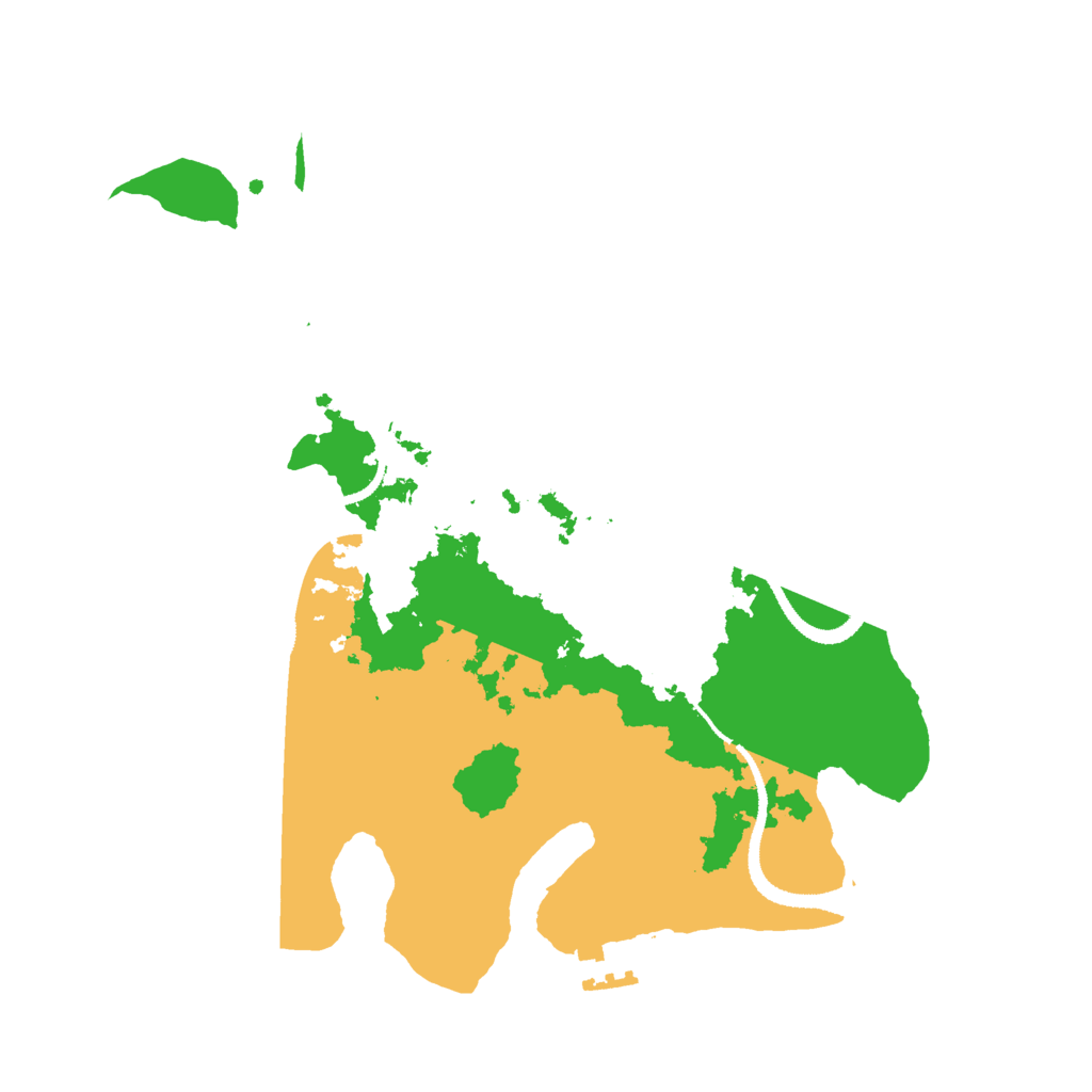 Biome Rust Map: Procedural Map, Size: 3000, Seed: 271609488