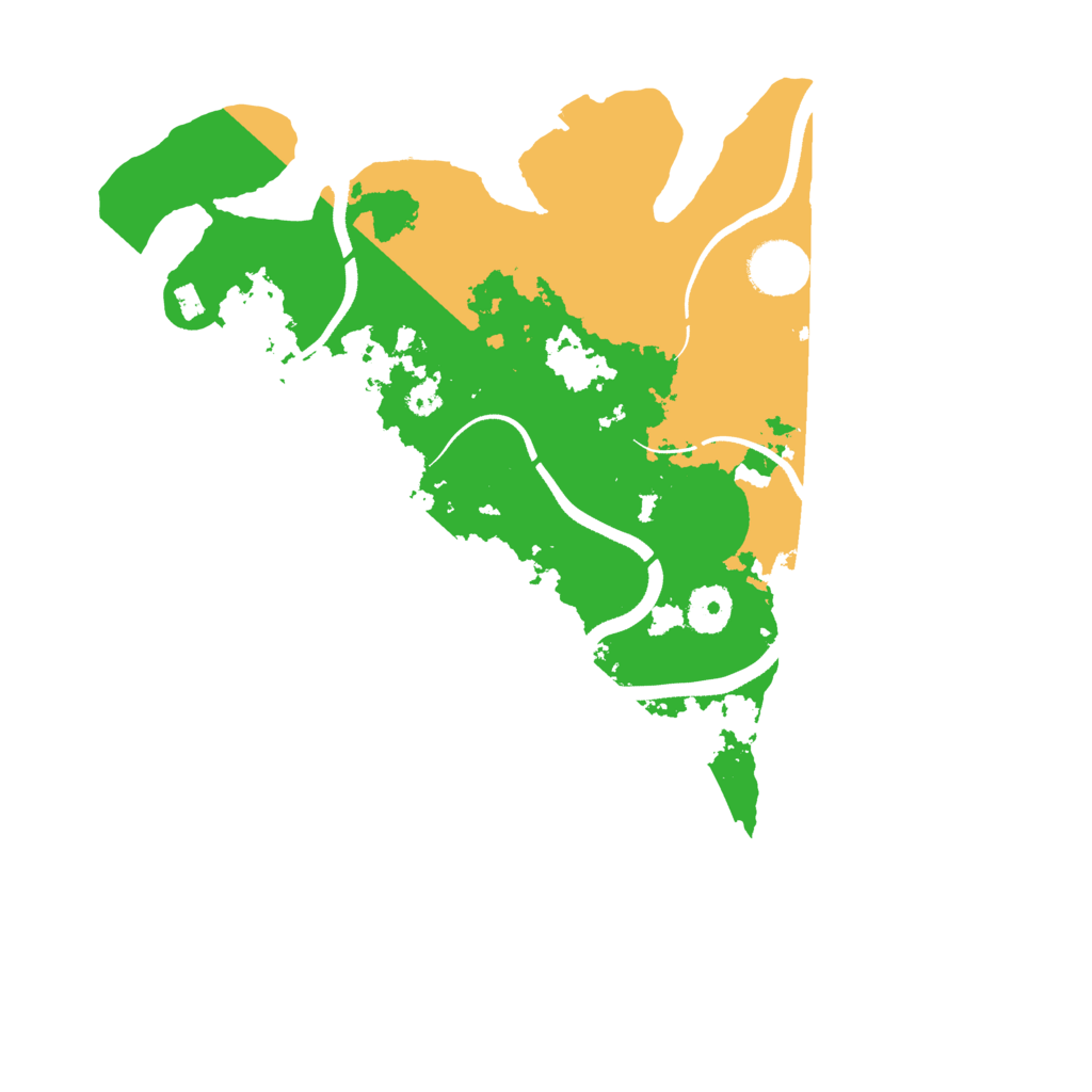 Biome Rust Map: Procedural Map, Size: 3500, Seed: 387603752
