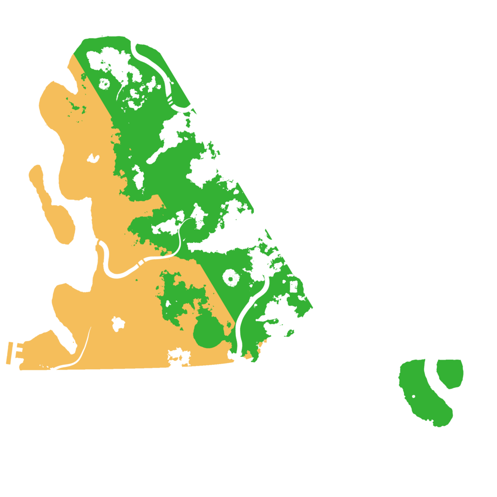 Biome Rust Map: Procedural Map, Size: 4500, Seed: 230908685