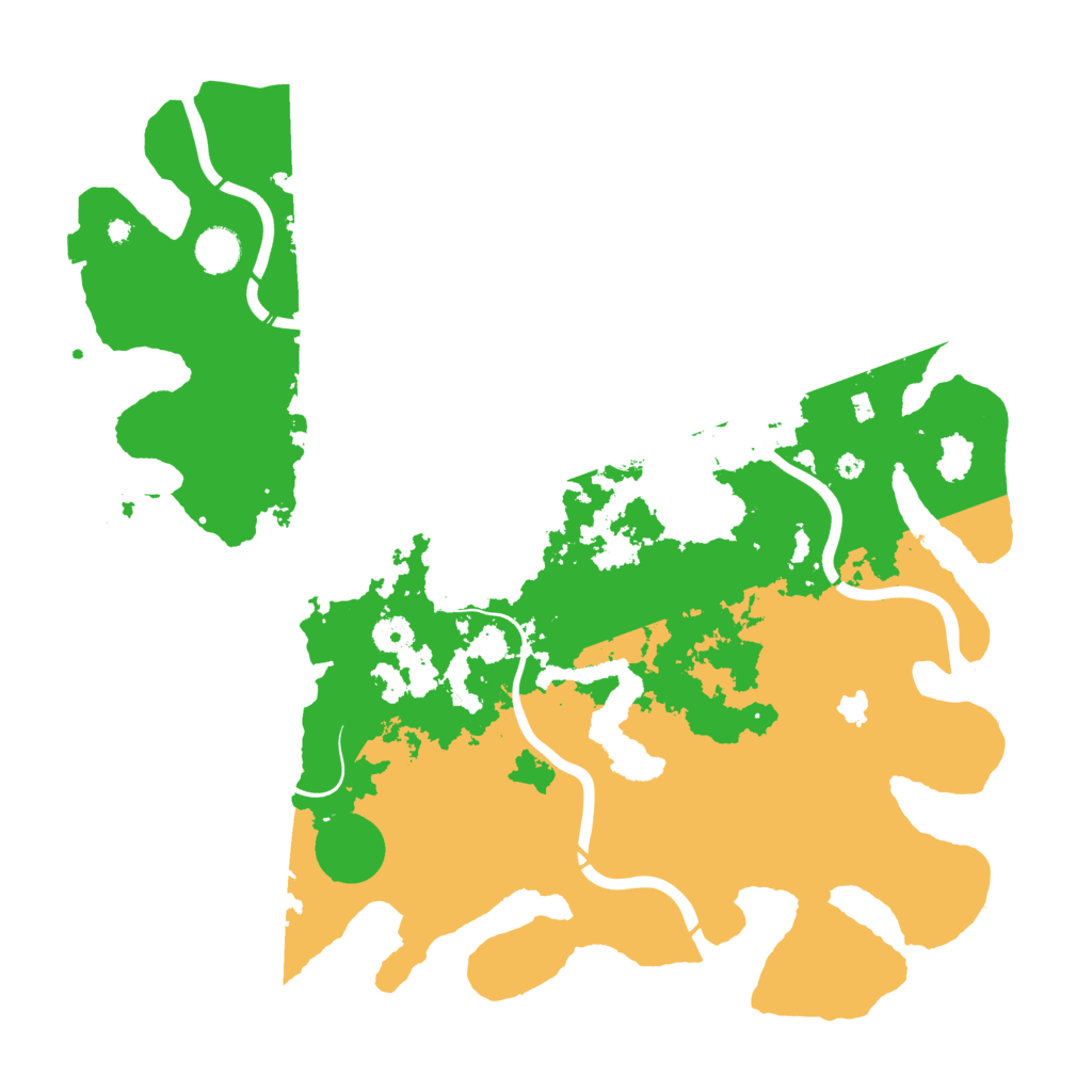 Biome Rust Map: Procedural Map, Size: 4250, Seed: 531388890