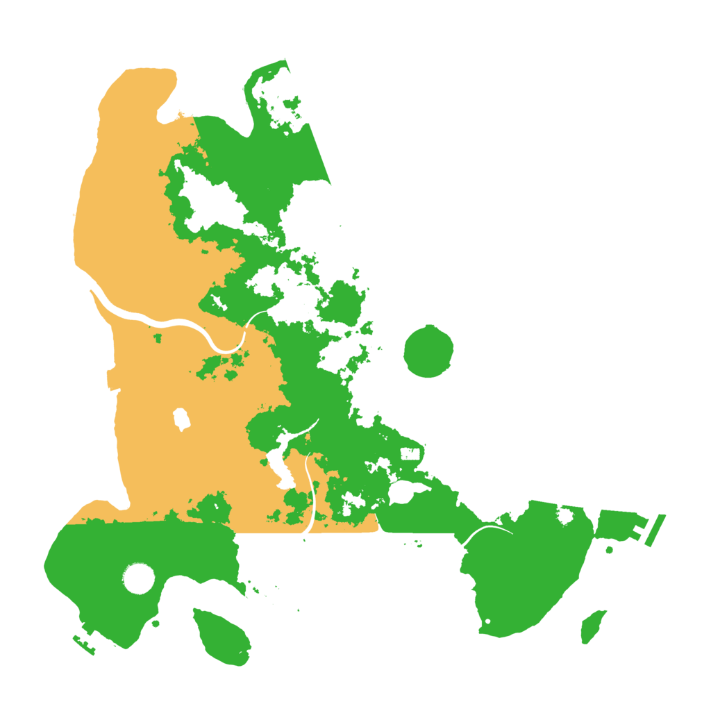 Biome Rust Map: Procedural Map, Size: 4000, Seed: 1962675722