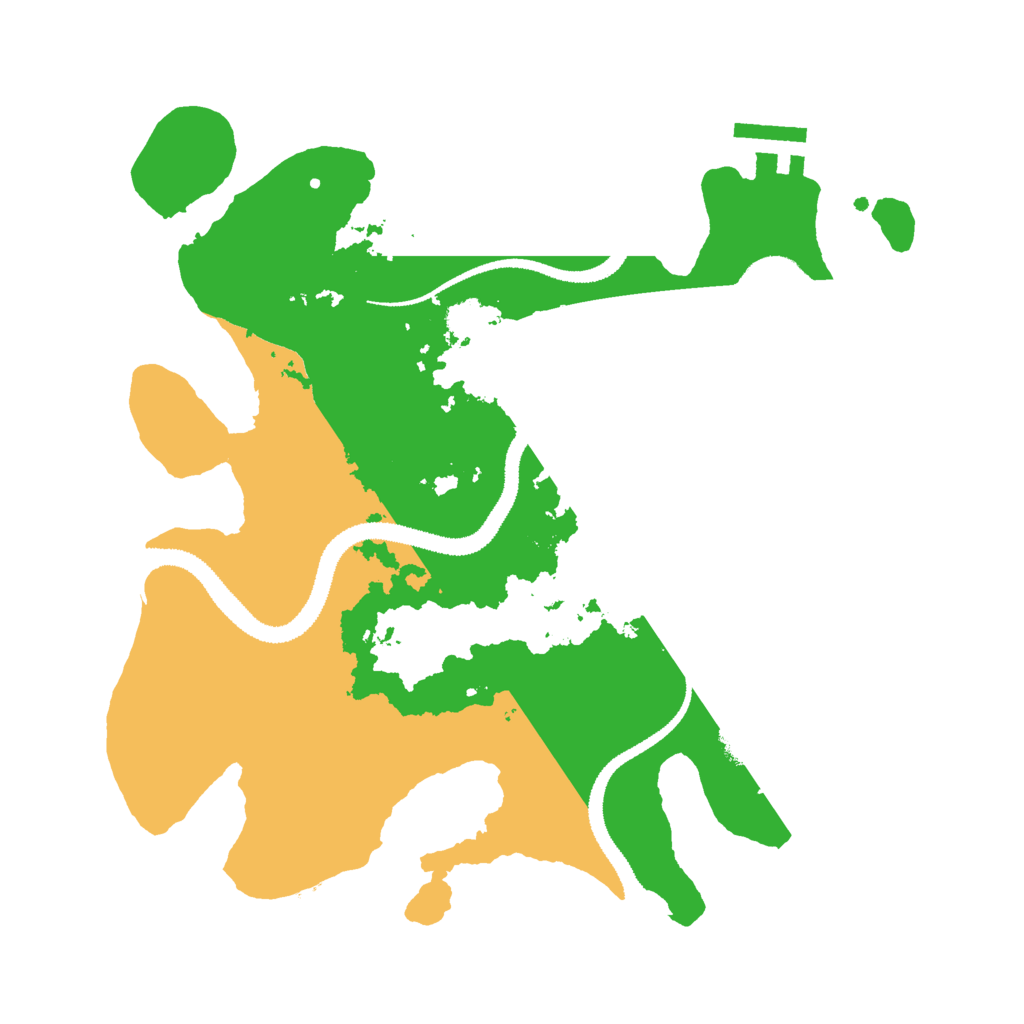 Biome Rust Map: Procedural Map, Size: 2850, Seed: 78235