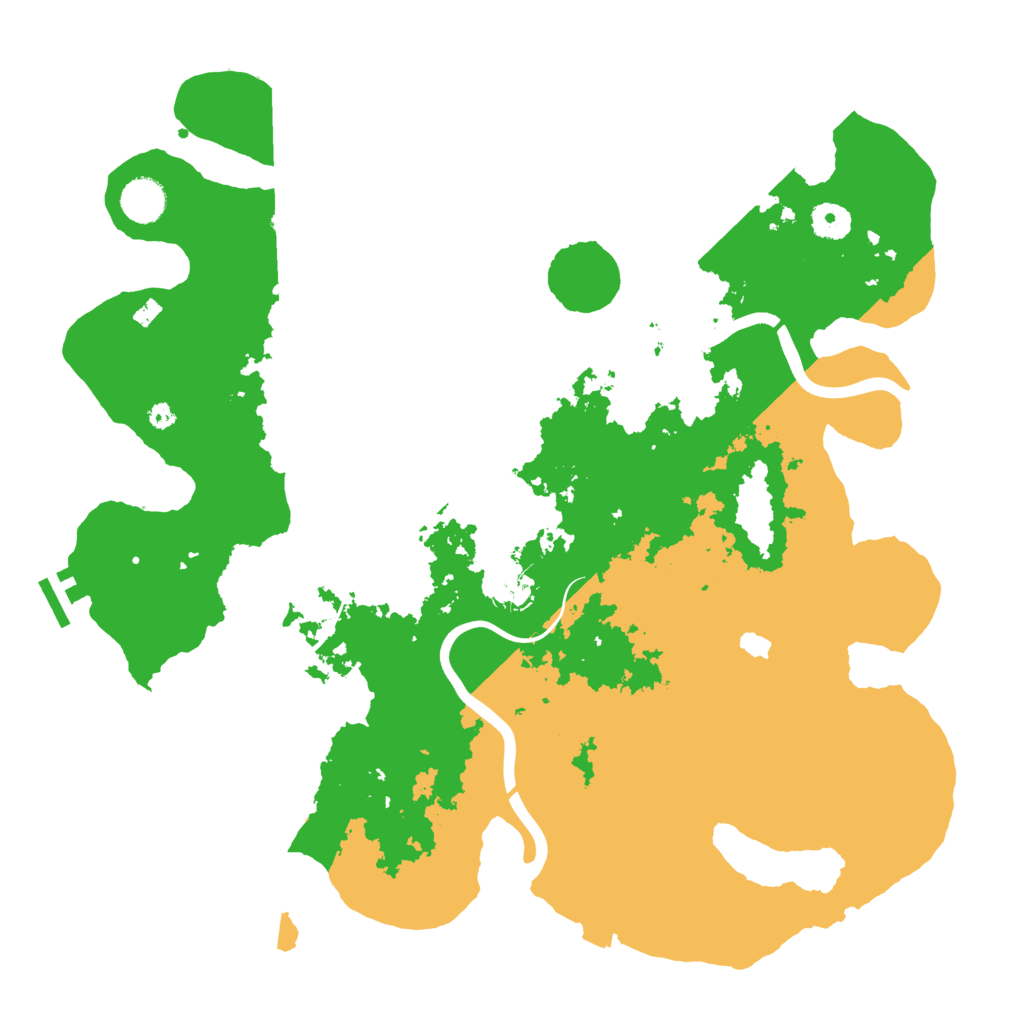 Biome Rust Map: Procedural Map, Size: 4000, Seed: 199759606