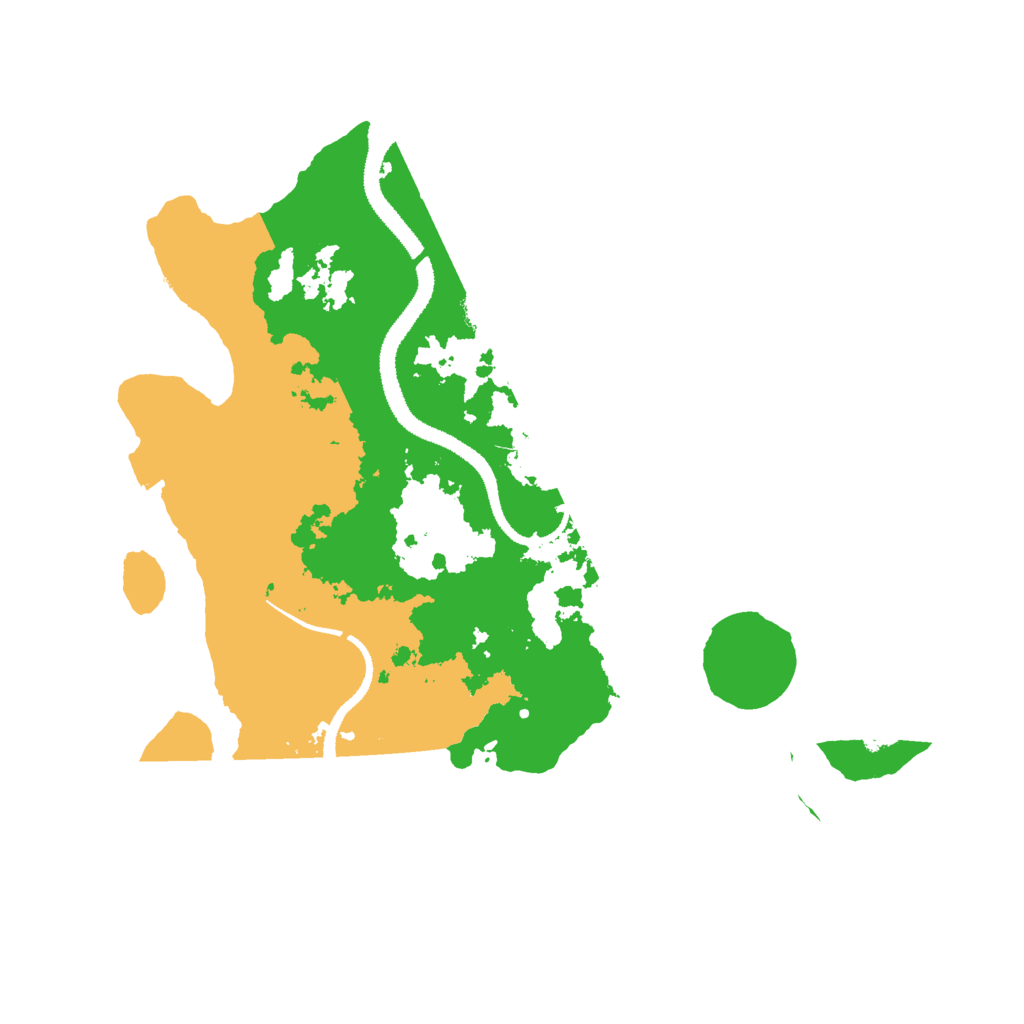 Biome Rust Map: Procedural Map, Size: 3000, Seed: 1958881793