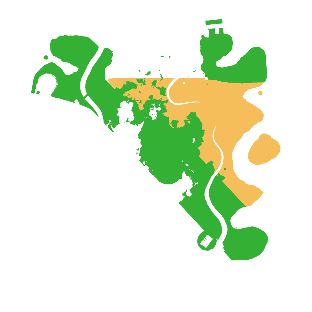 Biome Rust Map: Procedural Map, Size: 2850, Seed: 1506199102