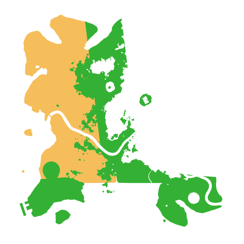 Biome Rust Map: Procedural Map, Size: 3750, Seed: 983030268